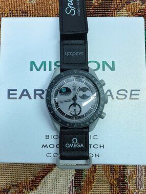 Swatch x Omega Moonswatch Mission To Earthphase Watch